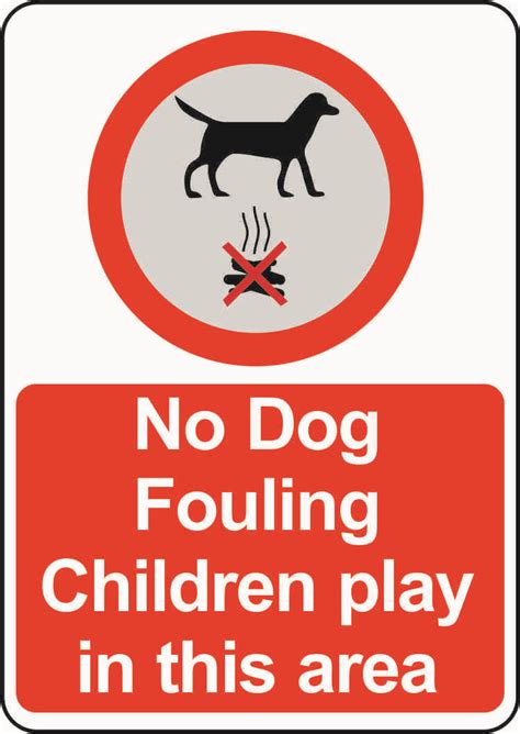 free printable dog fouling signs.